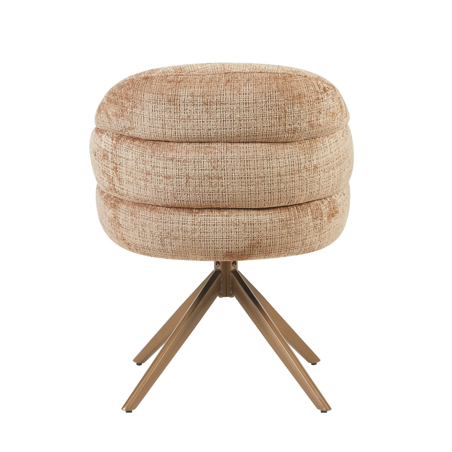 Eetkamerstoel Bella | Cinnamon Cremona | Onderstel Brons