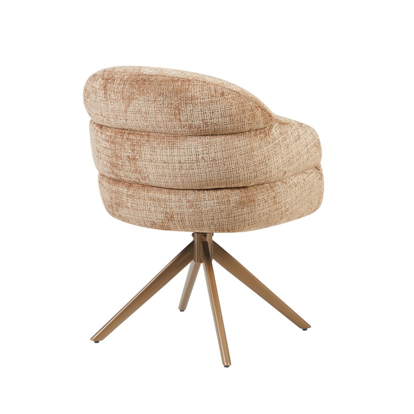 Eetkamerstoel Bella | Cinnamon Cremona | Onderstel Brons