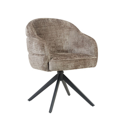 Eetkamerstoel Bella | Clay Cremona | Onderstel Black