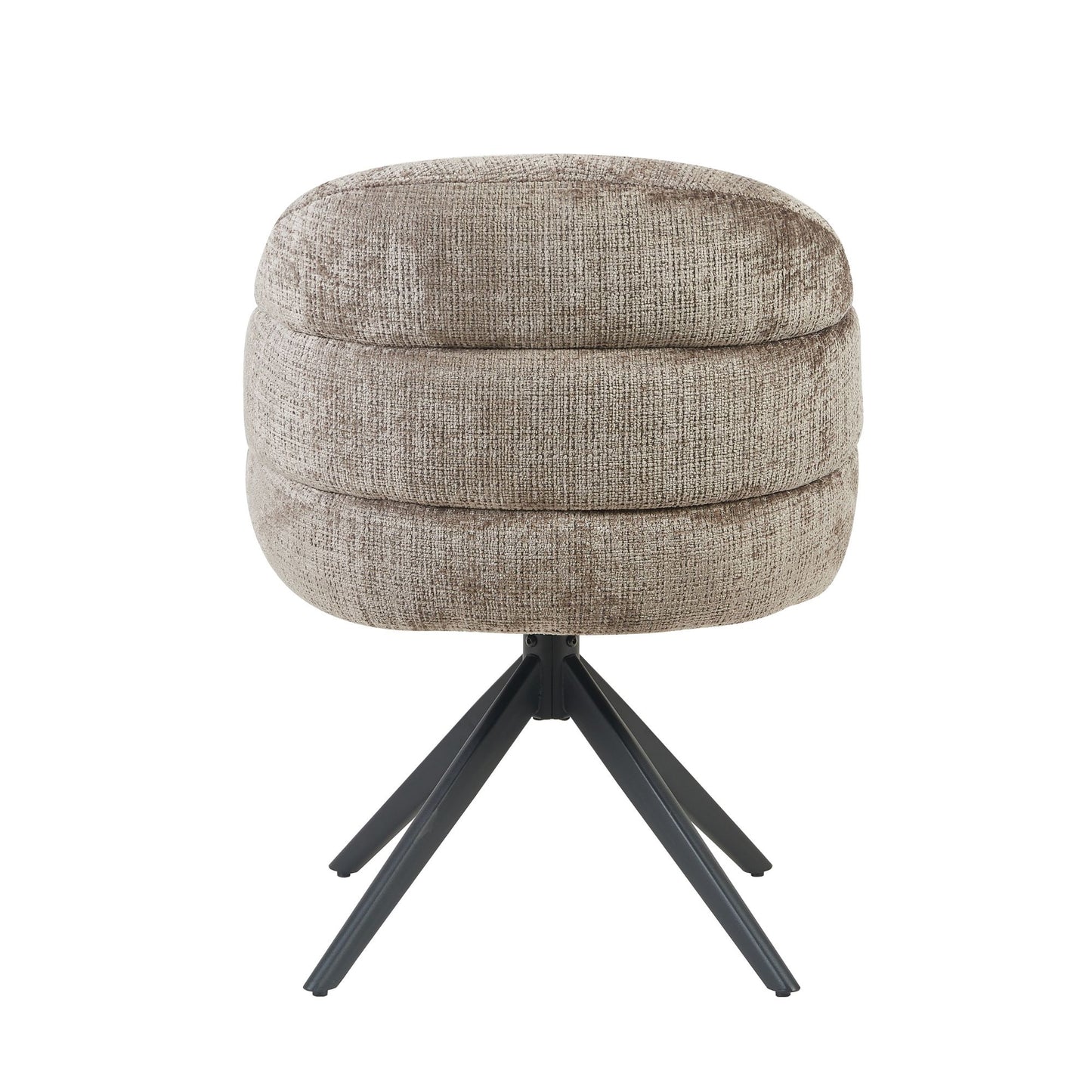 Eetkamerstoel Bella | Clay Cremona | Onderstel Black