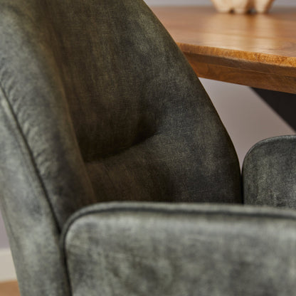 Eetkamerstoel Nova | Velvet | Magazijn leegverkoop