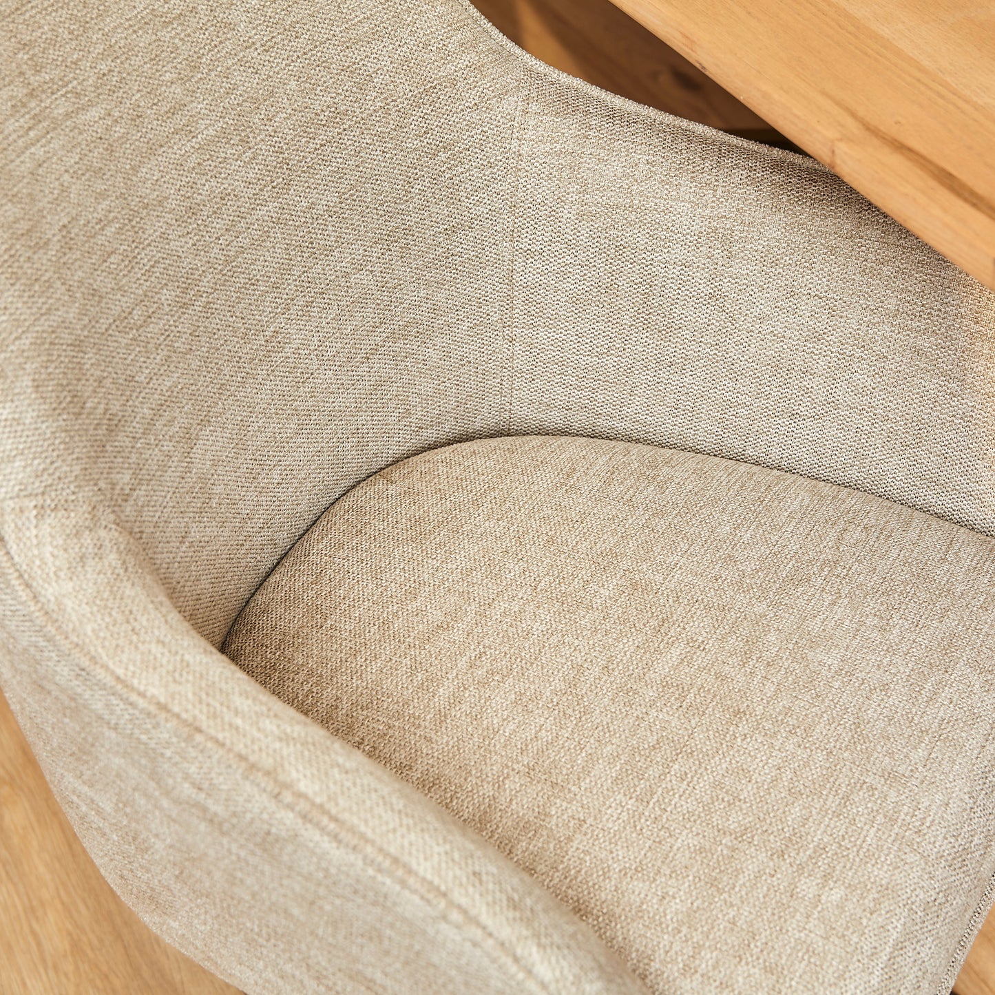 Eetkamerstoel Jens | Beige Stof