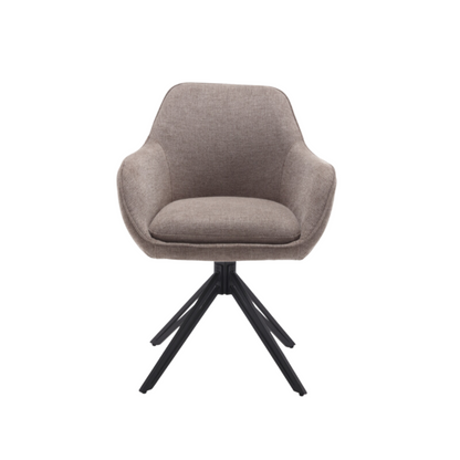 Eetkamerstoel Jens | Bruin Stof