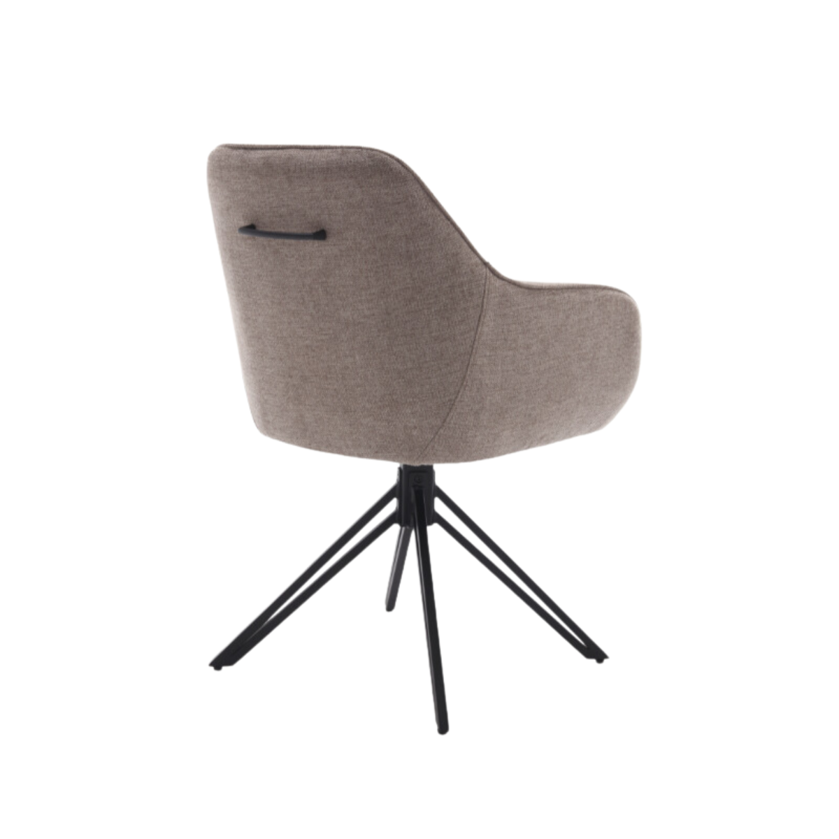 Eetkamerstoel Jens | Bruin Stof