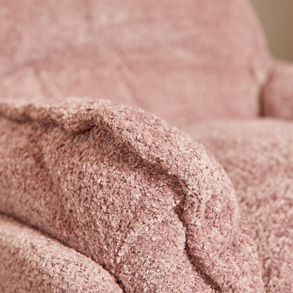 Fauteuil Vera | Roze Polyester