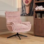 Fauteuil Vera | Roze Polyester