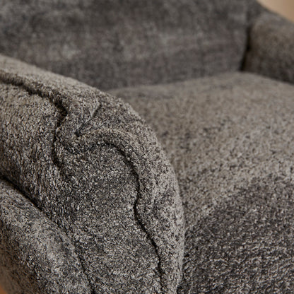 Fauteuil Vera | Donker Grijs Polyester