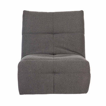 Relaxfauteuil Lazy | Grijs Stof