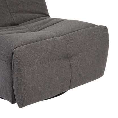 Relaxfauteuil Lazy | Grijs Stof