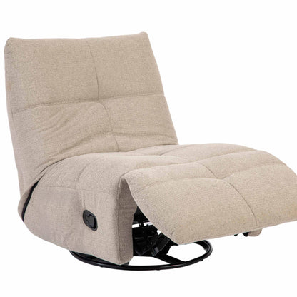 Relaxfauteuil Lazy | Taupe Stof