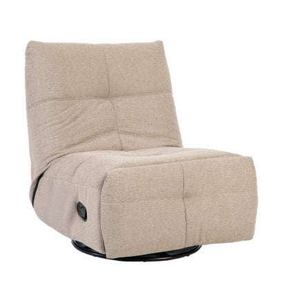 Relaxfauteuil Lazy | Taupe Stof