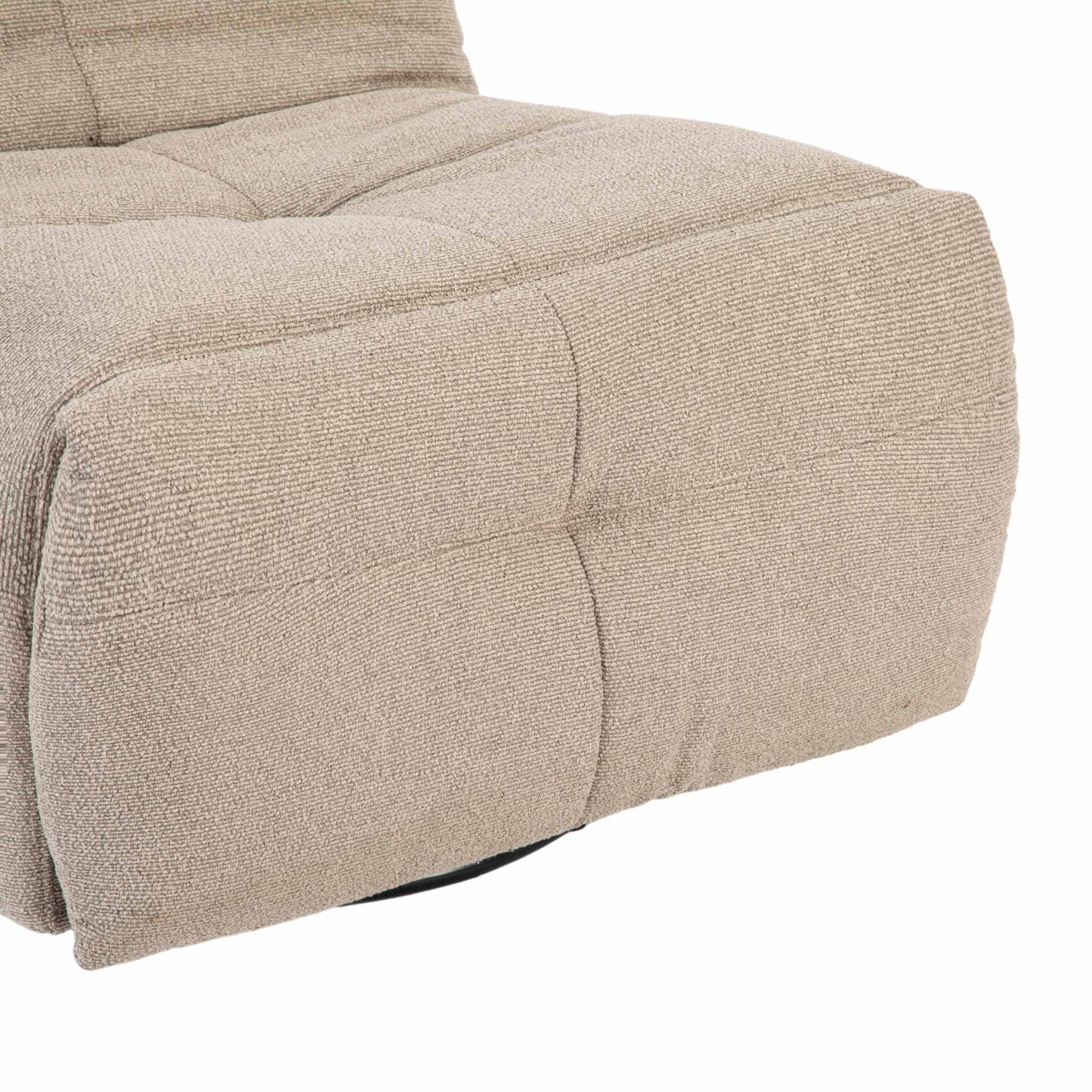 Relaxfauteuil Lazy | Taupe Stof
