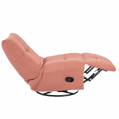 Relaxfauteuil Lazy | Roze Stof