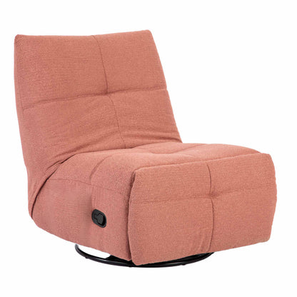 Relaxfauteuil Lazy | Roze Stof