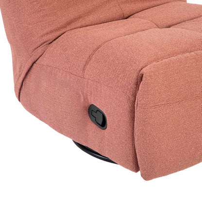 Relaxfauteuil Lazy | Roze Stof