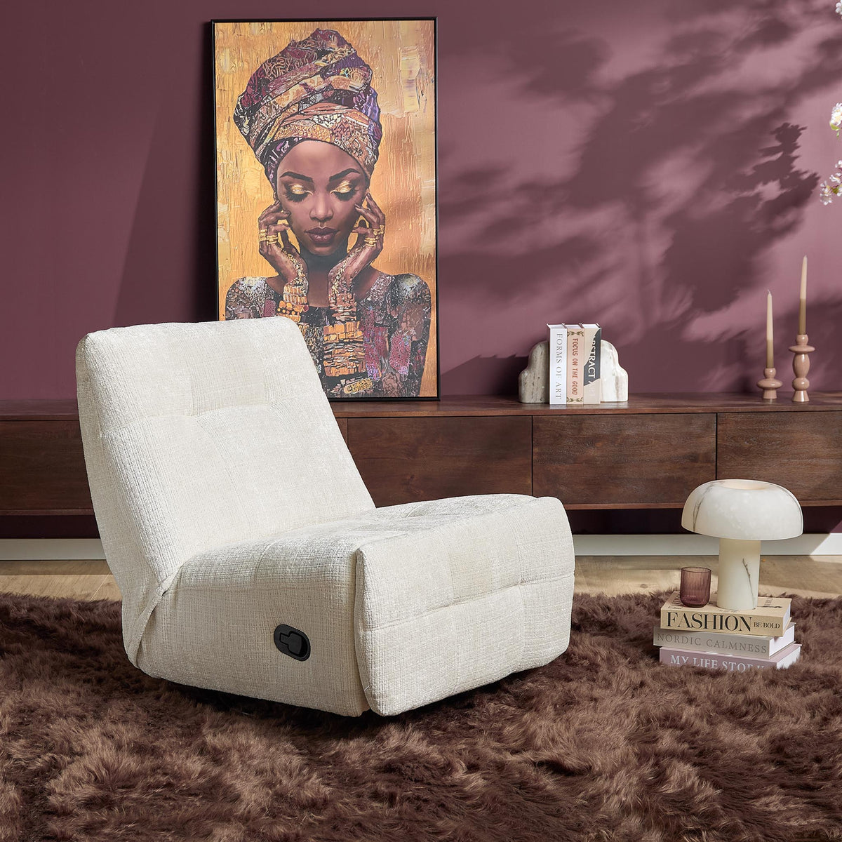 Relaxfauteuil Chill | Cremona Offwhite