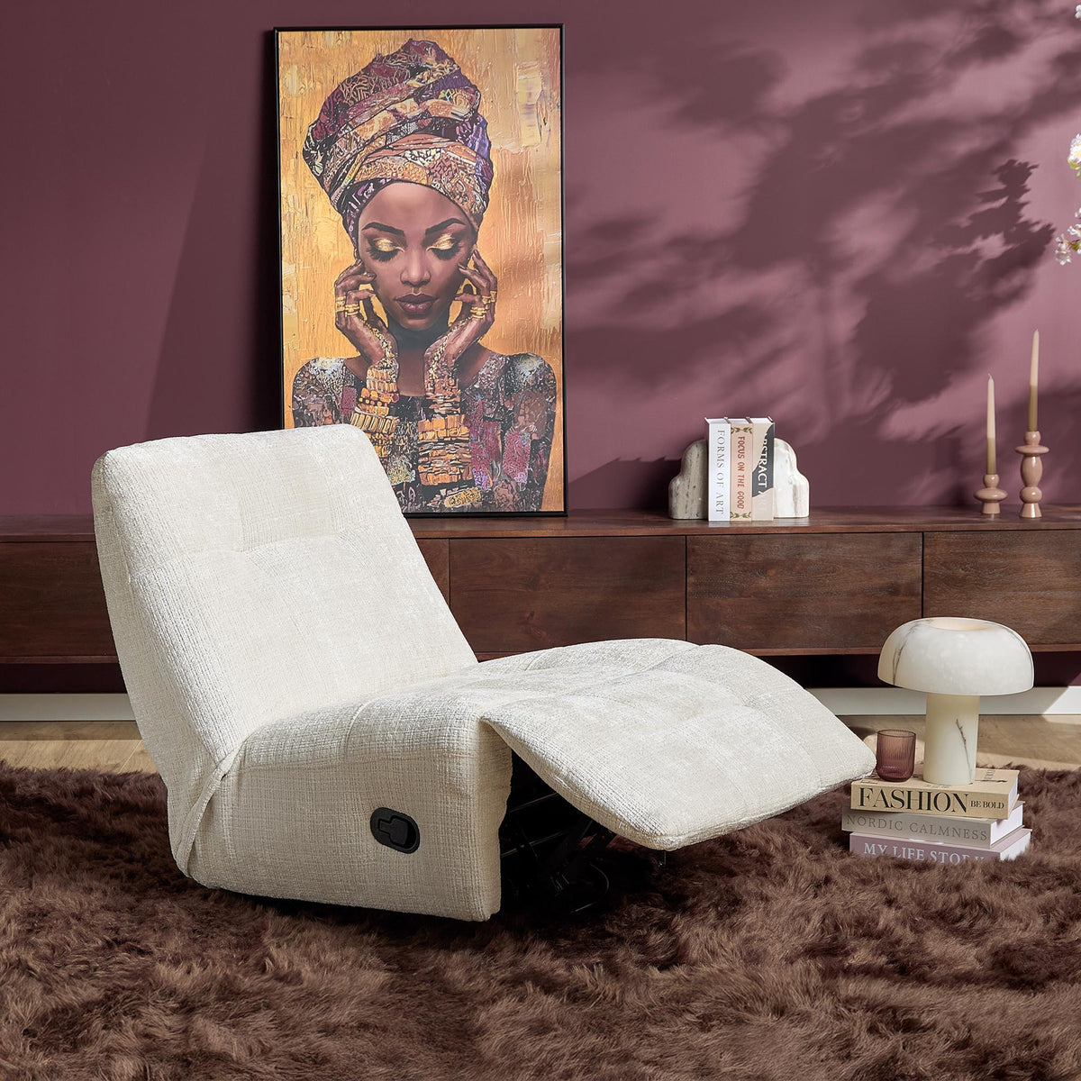 Relaxfauteuil Chill | Cremona Offwhite