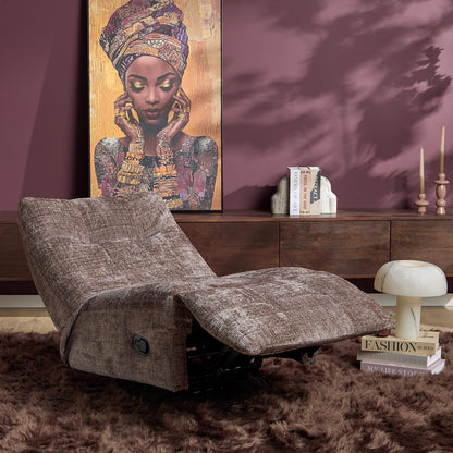 Relaxfauteuil Chill | Cremona Clay — Zijaanzicht - sfeer