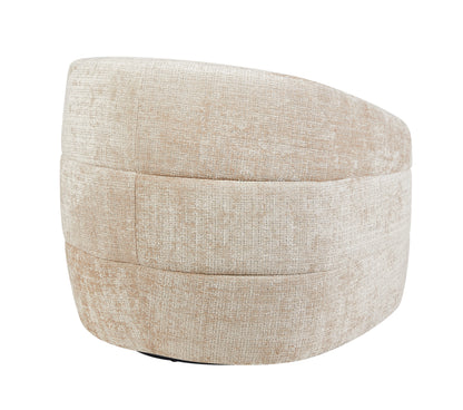 Fauteuil Yara | Beige — Achteraanzicht - witfoto