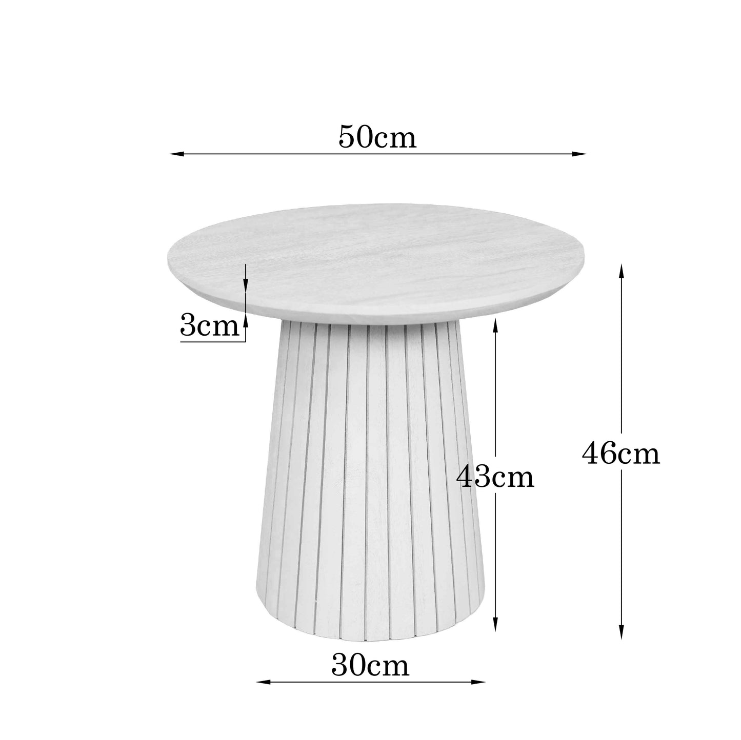 Salontafel Solana | Bruin
