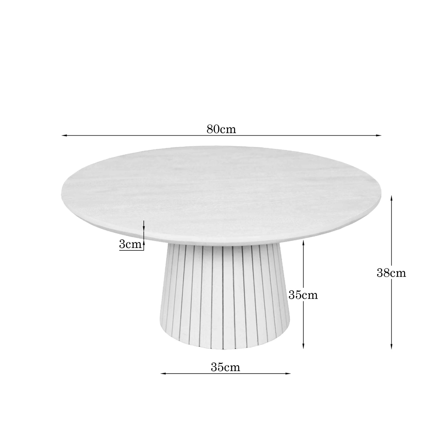 Salontafel Solana | Bruin