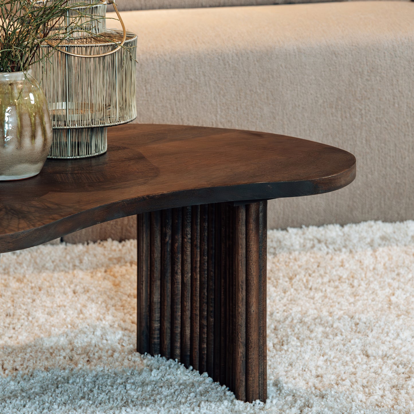 Salontafel Firenze | Mangohout | 85cm