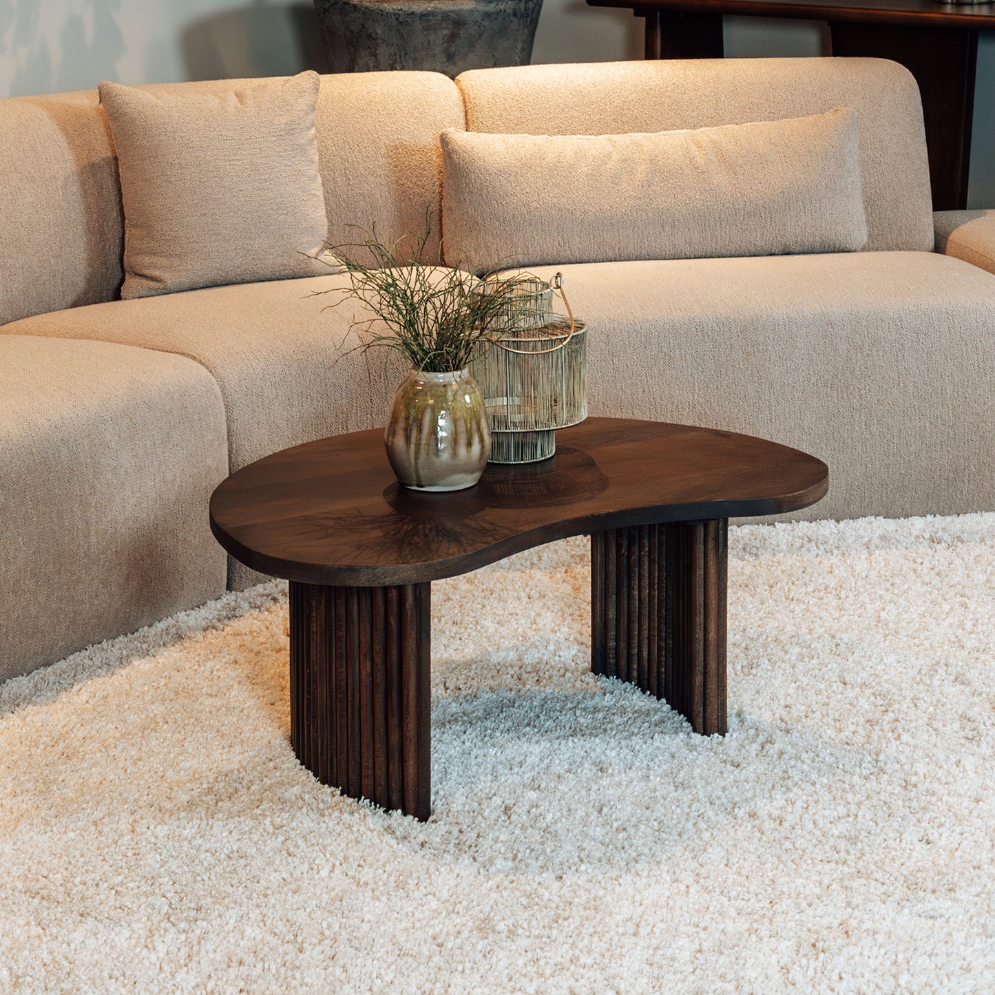 Salontafel Firenze | Mangohout | 85cm