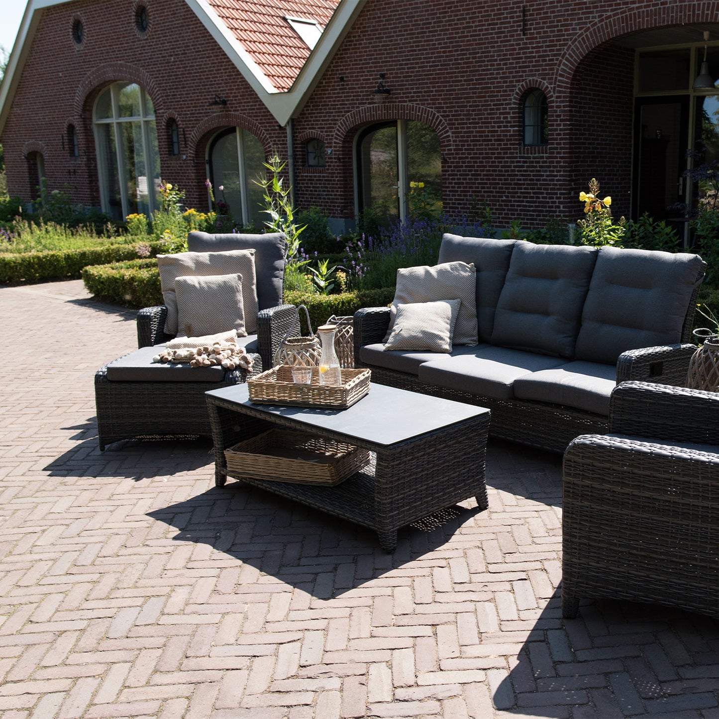 Tuinsalontafel Soho Forte | Antraciet