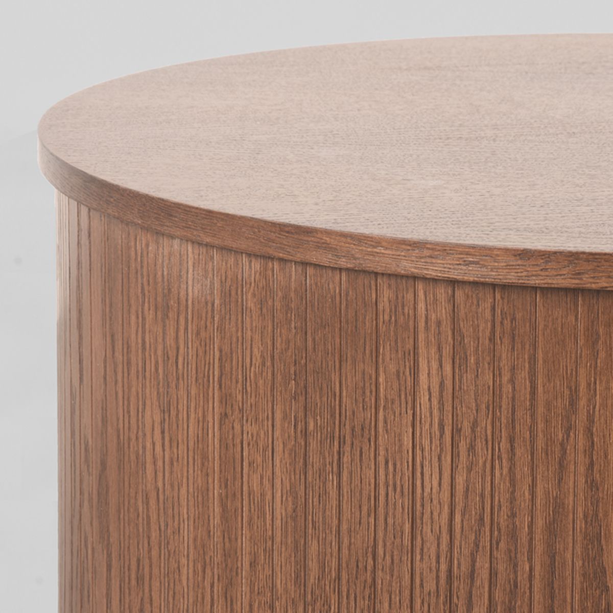 Salontafel Oliva | Walnoot Eikenhout | Ø70cm