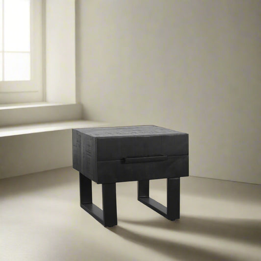 Salontafel Santos | Zwart Mangohout