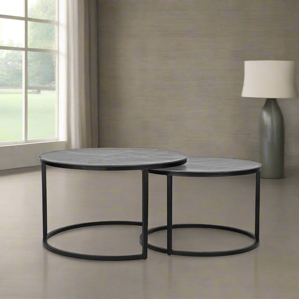 Salontafel Grand | Grijs Metaal