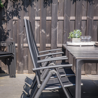 Stapelbare Tuinstoel Prego | Zwart