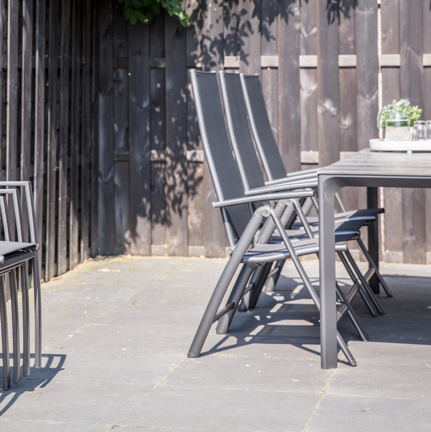 Tuinstoel Prego | Zwart