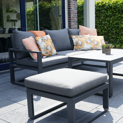 Loungebank Pina Colada | Grijs