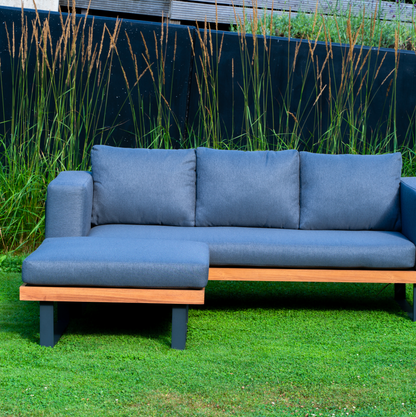 Loungehoekset Granada | Antraciet