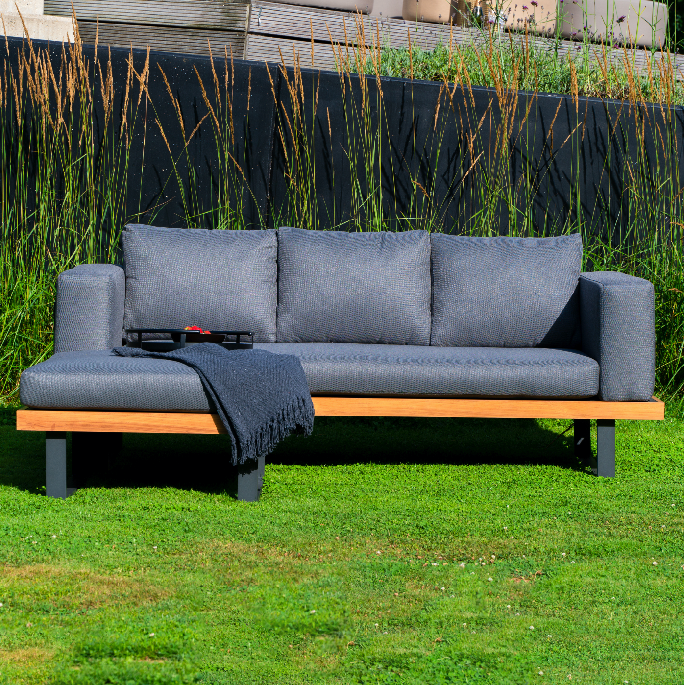 Loungehoekset Granada | Antraciet