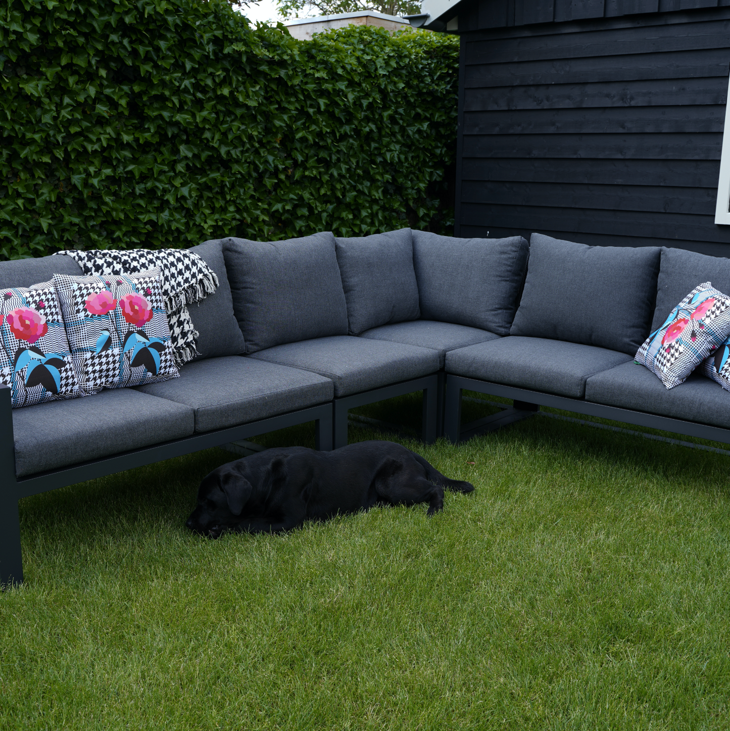 Loungehoekset Pina Colada | Antraciet