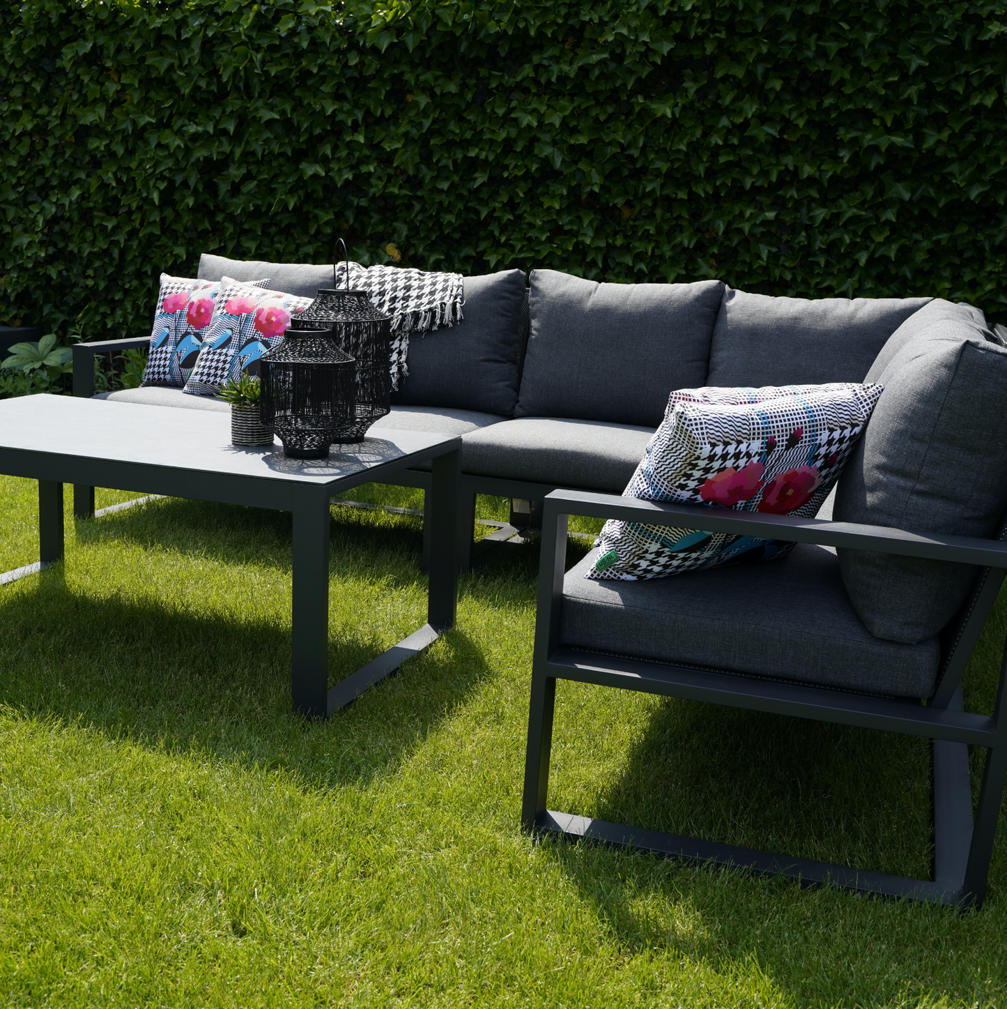 Loungehoekset Pina Colada | Antraciet