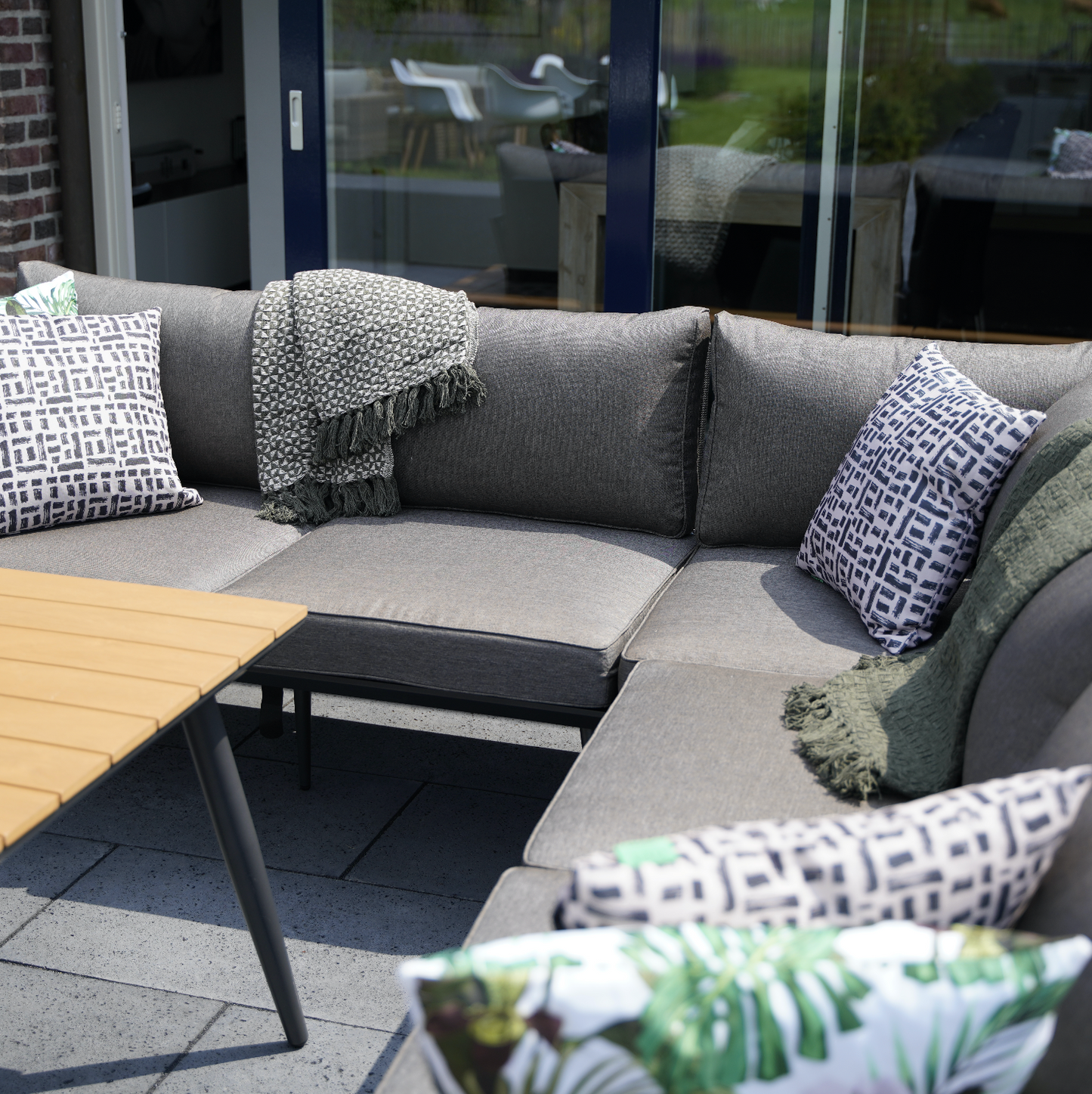 Hoekbank Dining Arezzo | Naturel Teaklook