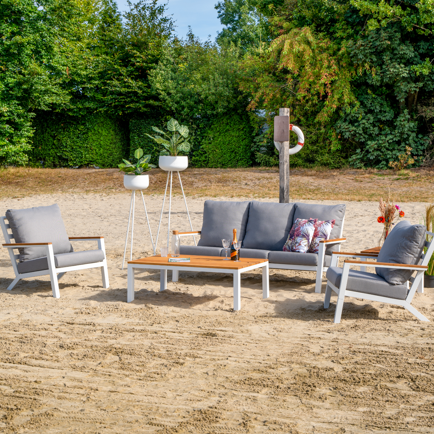 Loungeset Donnan | Grijs