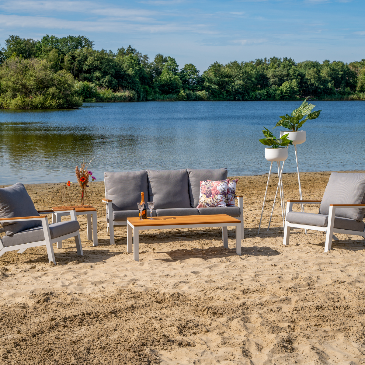 Loungeset Donnan | Grijs