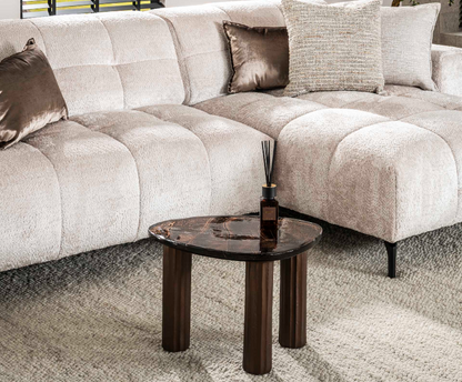 Salontafel Luneri | Metaal antiek koper