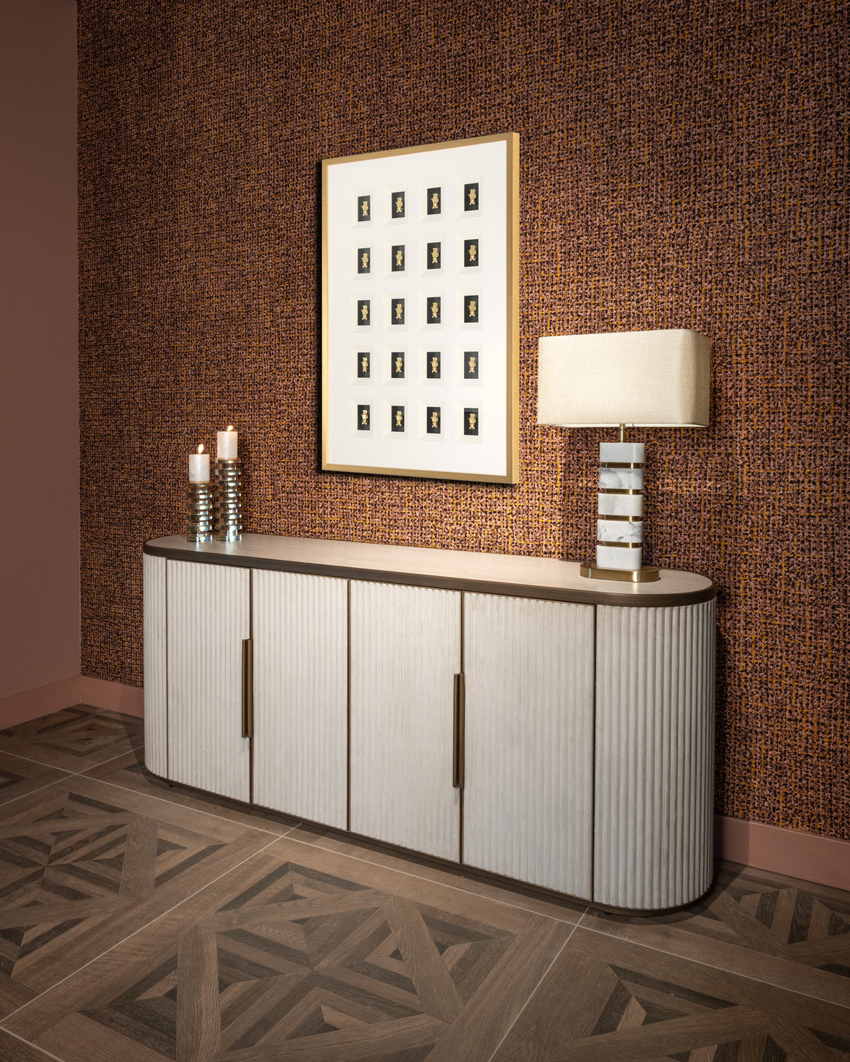 Dressoir Tivoli wit eiken fineer