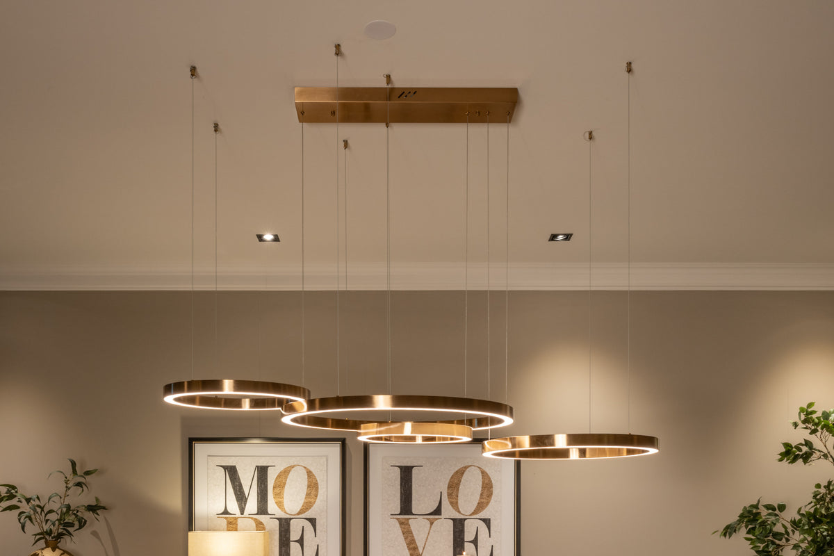 Hanglamp Lilou brushed gold