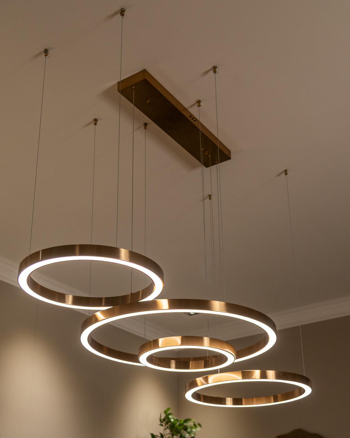 Hanglamp Lilou brushed gold