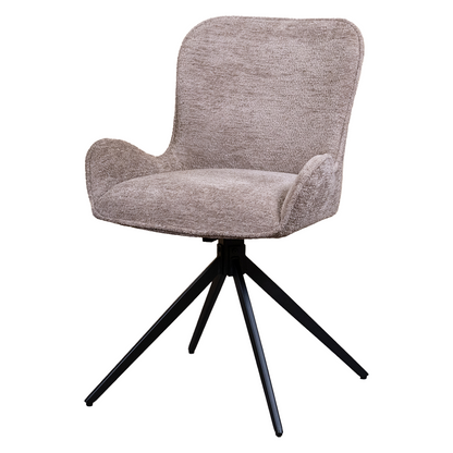 Eetkamerstoel Sora | Taupe Stof