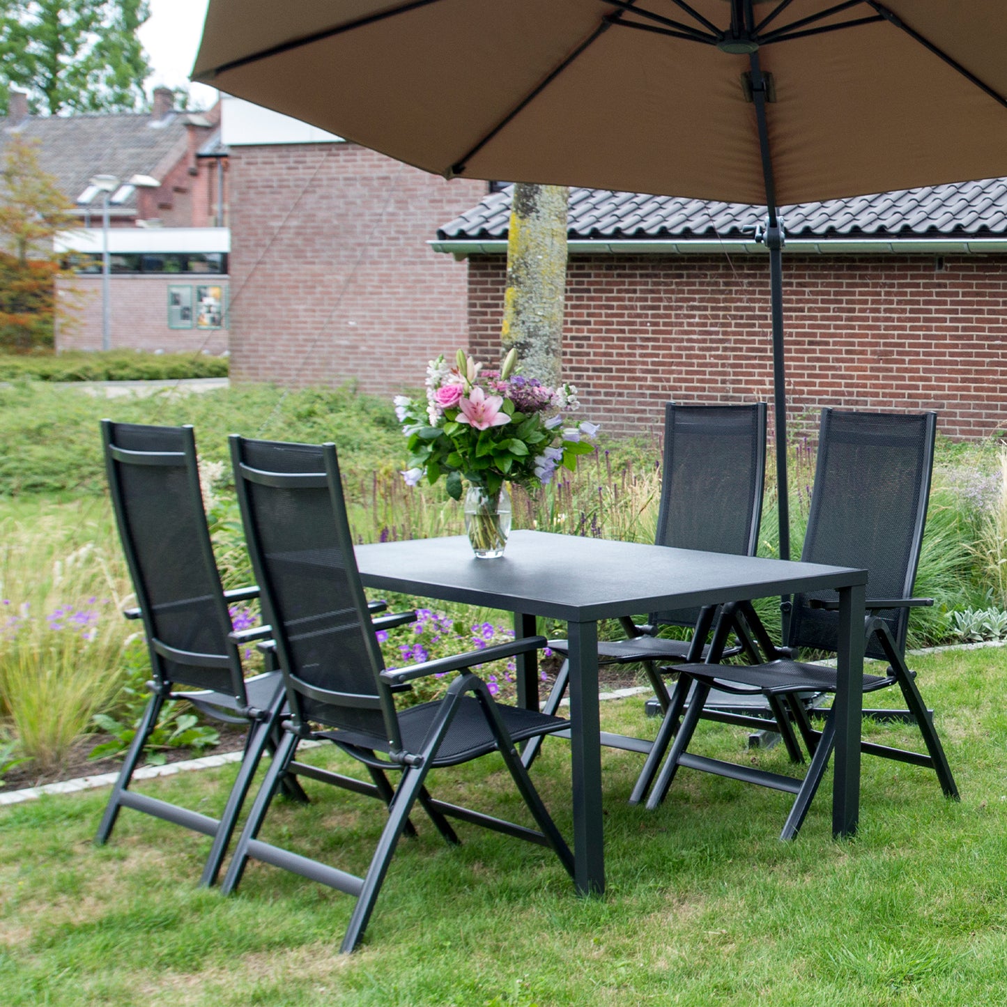 Standenstoel Carino | Antraciet