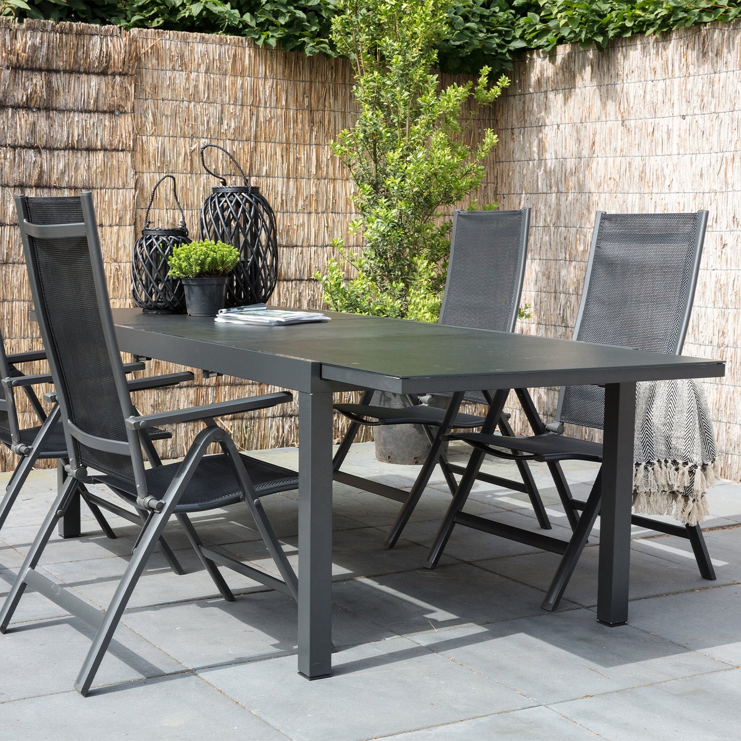 Standenstoel Carino | Antraciet