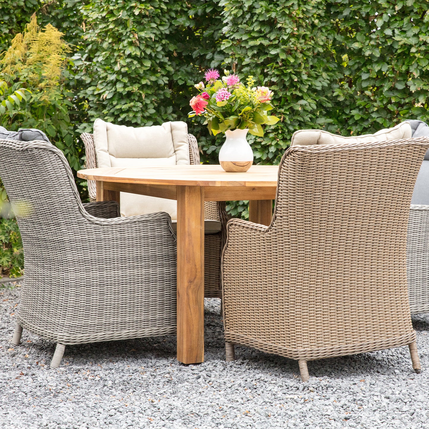 Tuinstoel Wine & Dine | Grijs