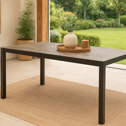 Tuintafel Donna | Antraciet Keramisch/glas